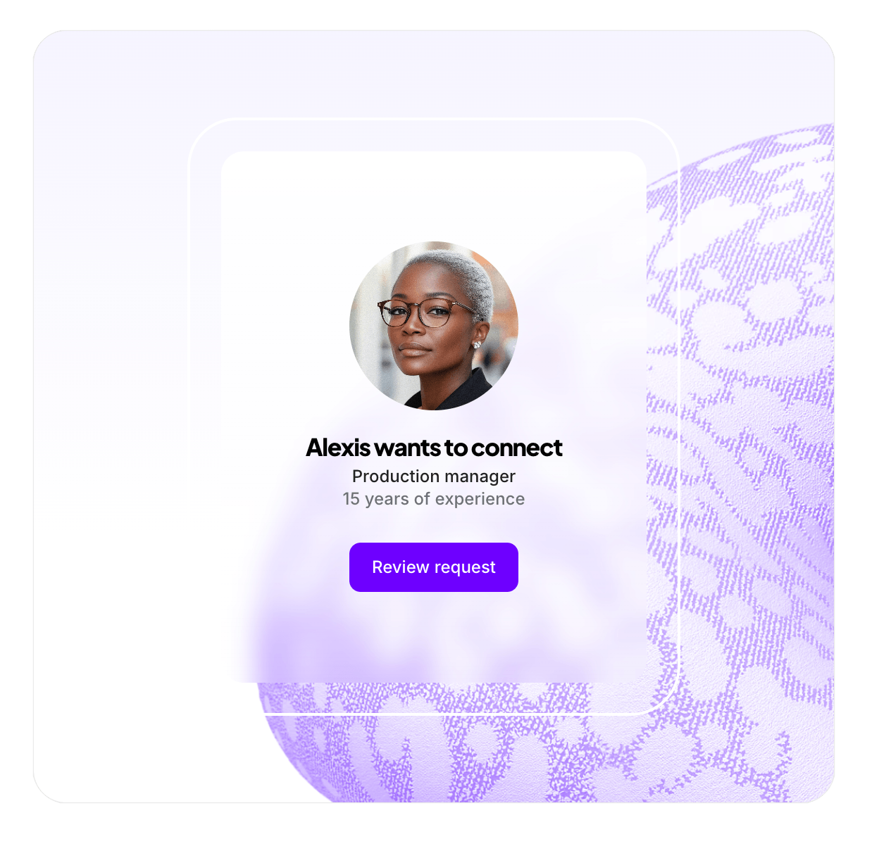 A.Team platform interface showing talent-to-project matching