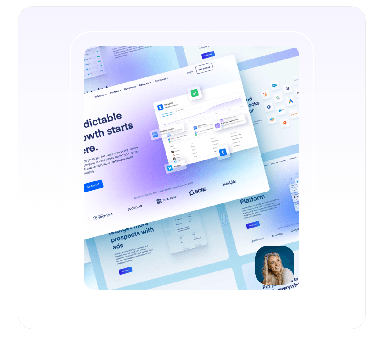 A.Team platform screenshots showcasing AI-powered project matching